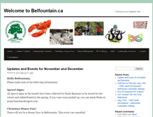 Tablet Screenshot of belfountain.ca